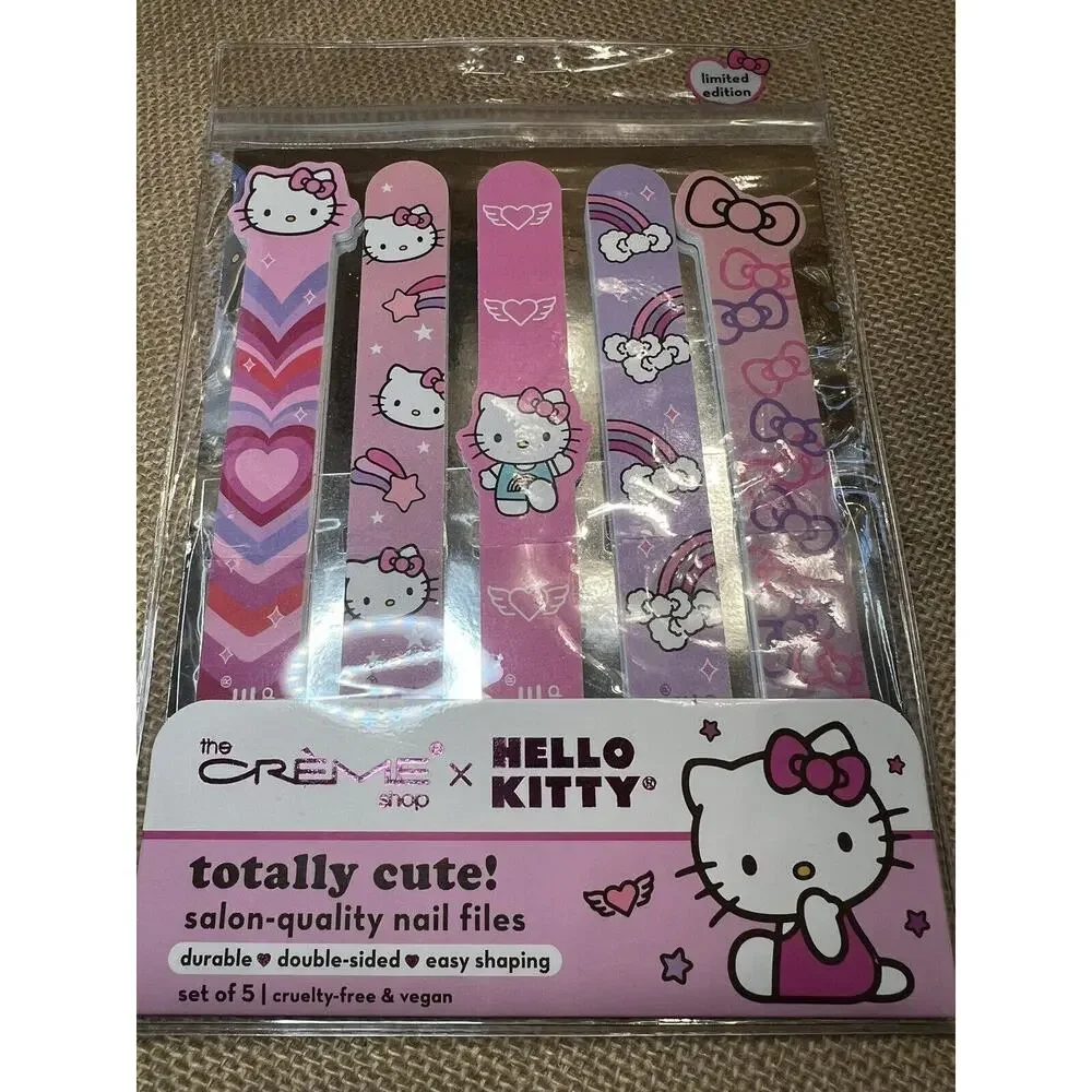 HELLO KITTY Sets of Nail Files-SET OF 2 --TOTALLY CUTE and FLAWLESS